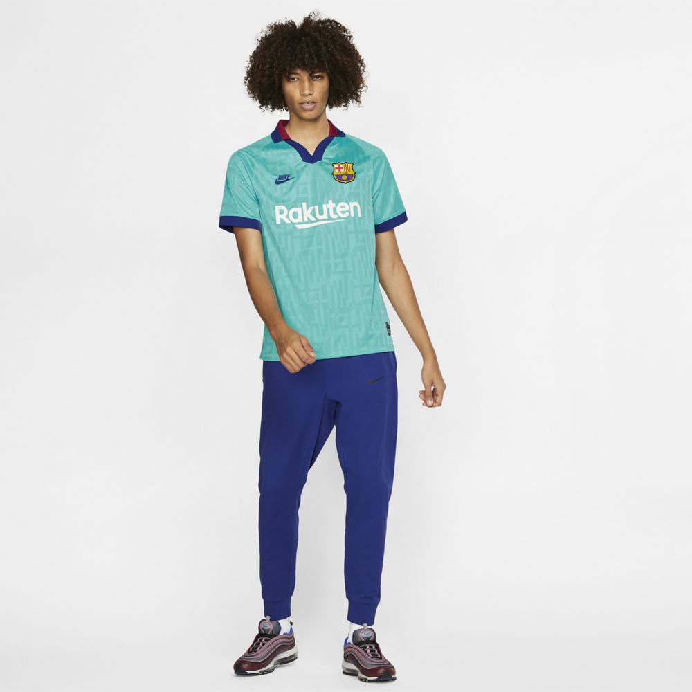 Nike FC Barcelona 2019/20 Stadium Third Soccer Jersey - Authentic Football Shirt for Men - Perfect for Match Days, Training & Fan Support