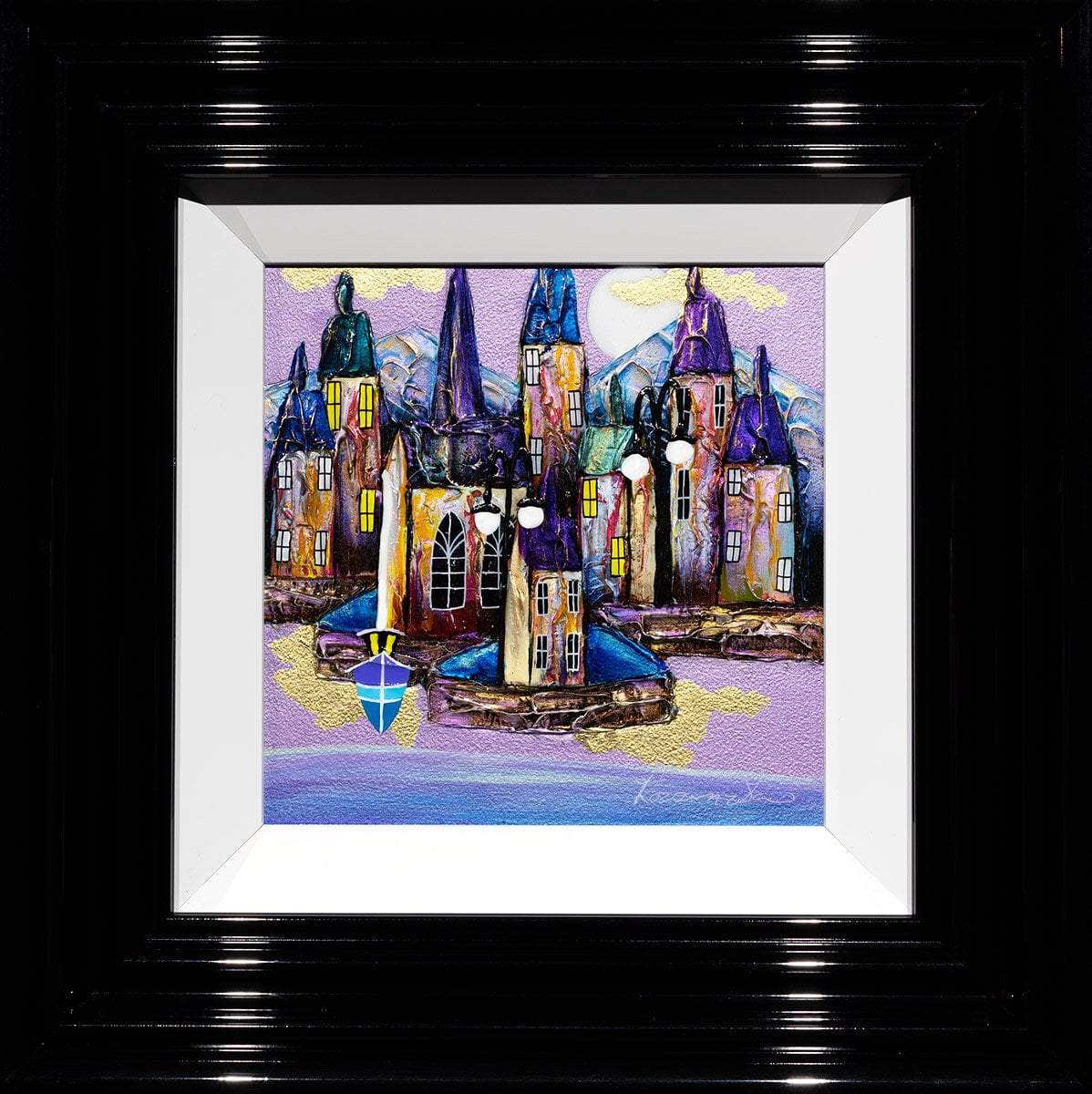 Original 'A Peaceful Place' Wall Art - Handmade Home Decor for Living Room, Bedroom & Office - Perfect Gift for Housewarming & Holidays