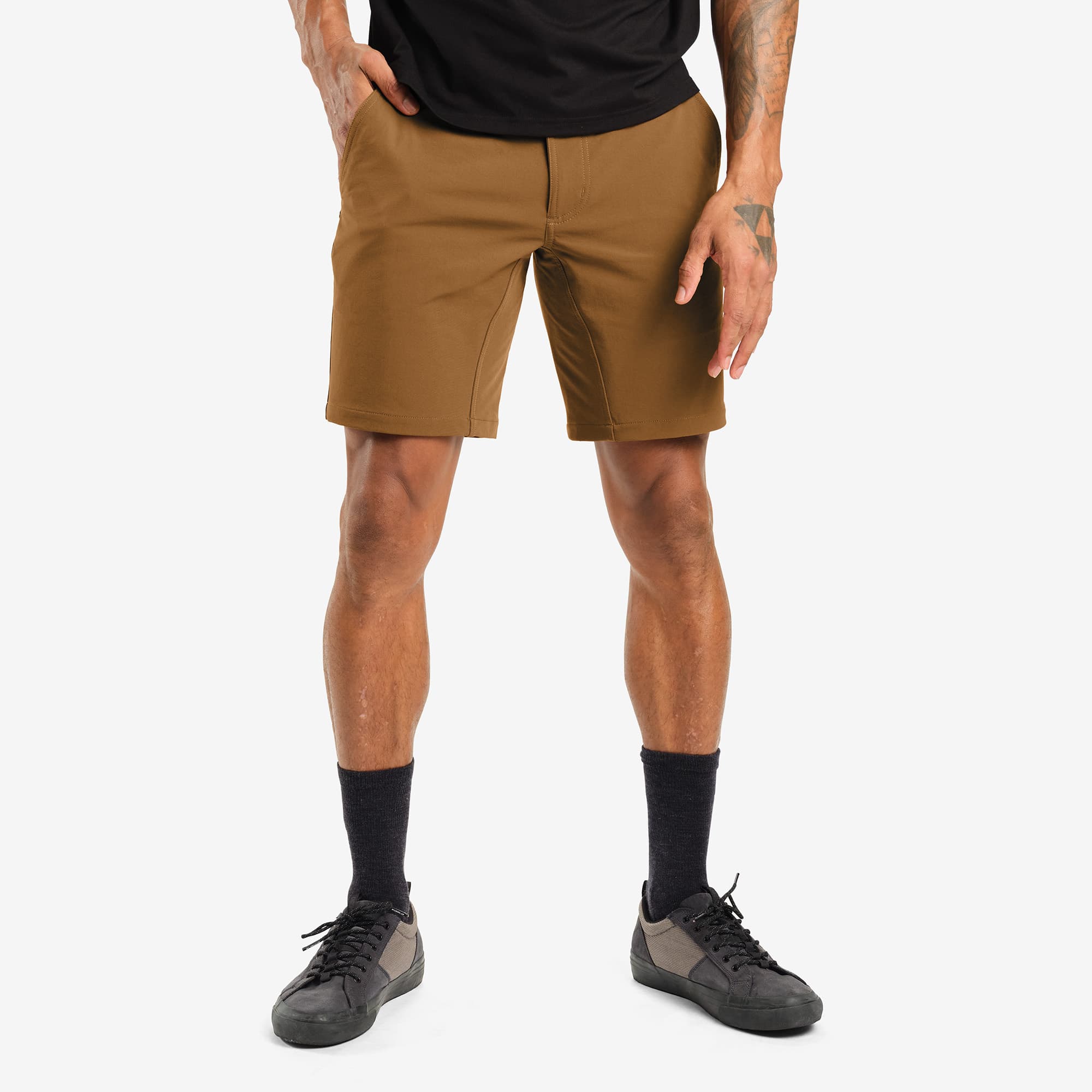 Men's Folsom Mid Short 2.0 - Lightweight Quick-Dry Hiking Shorts for Outdoor Adventures & Travel | Perfect for Camping, Trail Running & Summer Activities