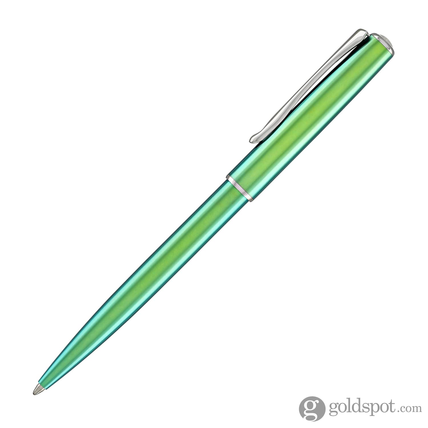 Diplomat Traveller Ballpoint Pen in Funky Green - Premium Writing Instrument for Office, School & Travel - Perfect Gift for Professionals & Students
