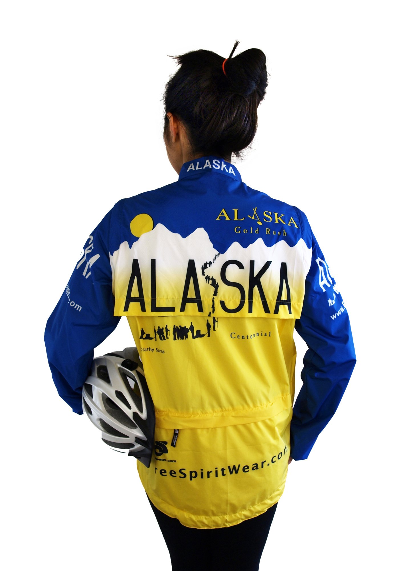 Free Spirit Wear Alaska Gold Rush Windproof Jacket & Vest for Outdoor Adventures - Hiking, Camping & Travel