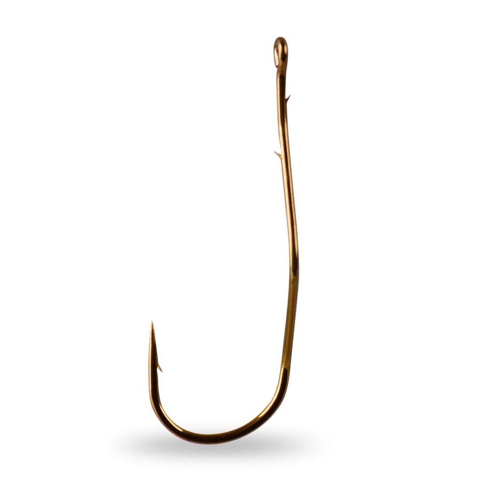 Mustad UltraPoint Slow Death Special Bend Aberdeen Fishing Hooks 33862NP - Premium Sharp Hooks for Bass, Walleye & Panfish - Ideal for Slow Death Rig Fishing Techniques