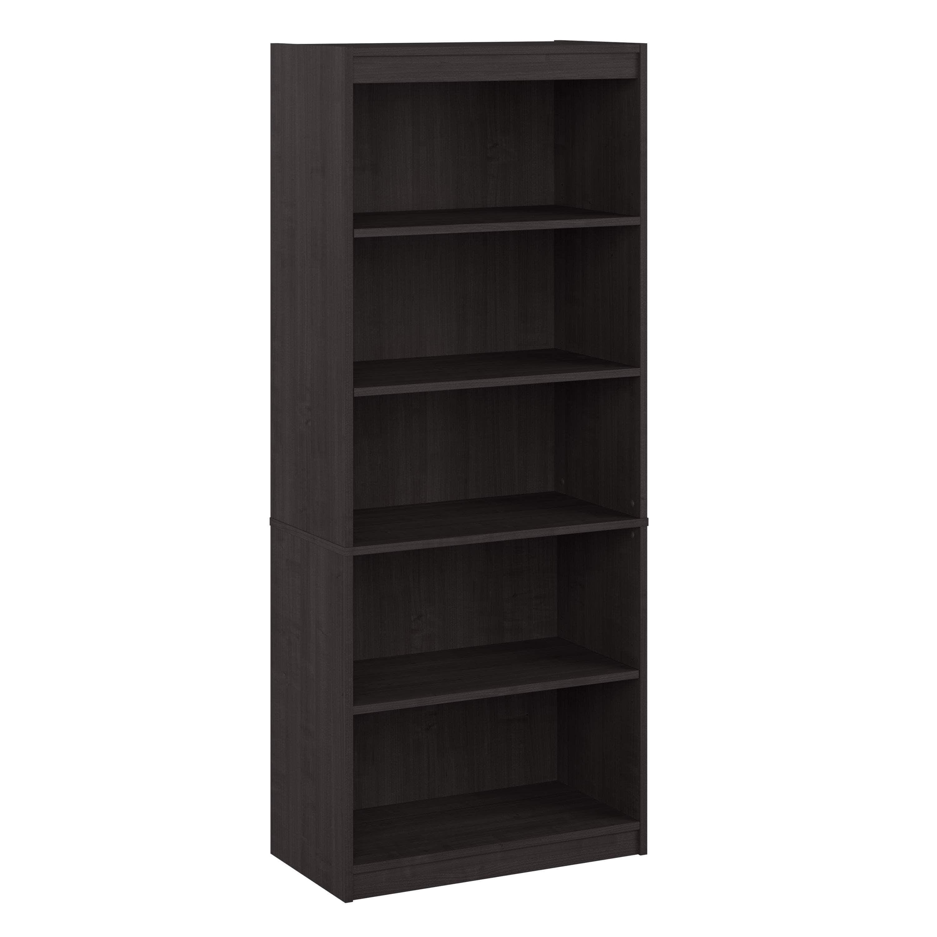 Universal 30W Standard 5-Shelf Bookcase - 4 Color Options for Home, Office & Dorm Room Organization