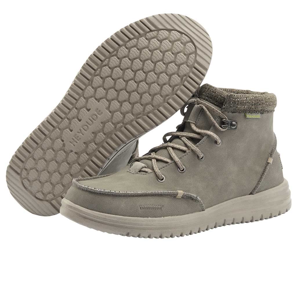 Hey Dude Men's Bradley Lace Up Boots - Comfortable Lightweight Casual Shoes for Men | Waterproof Hiking & Outdoor Walking Boots in Multiple Colors