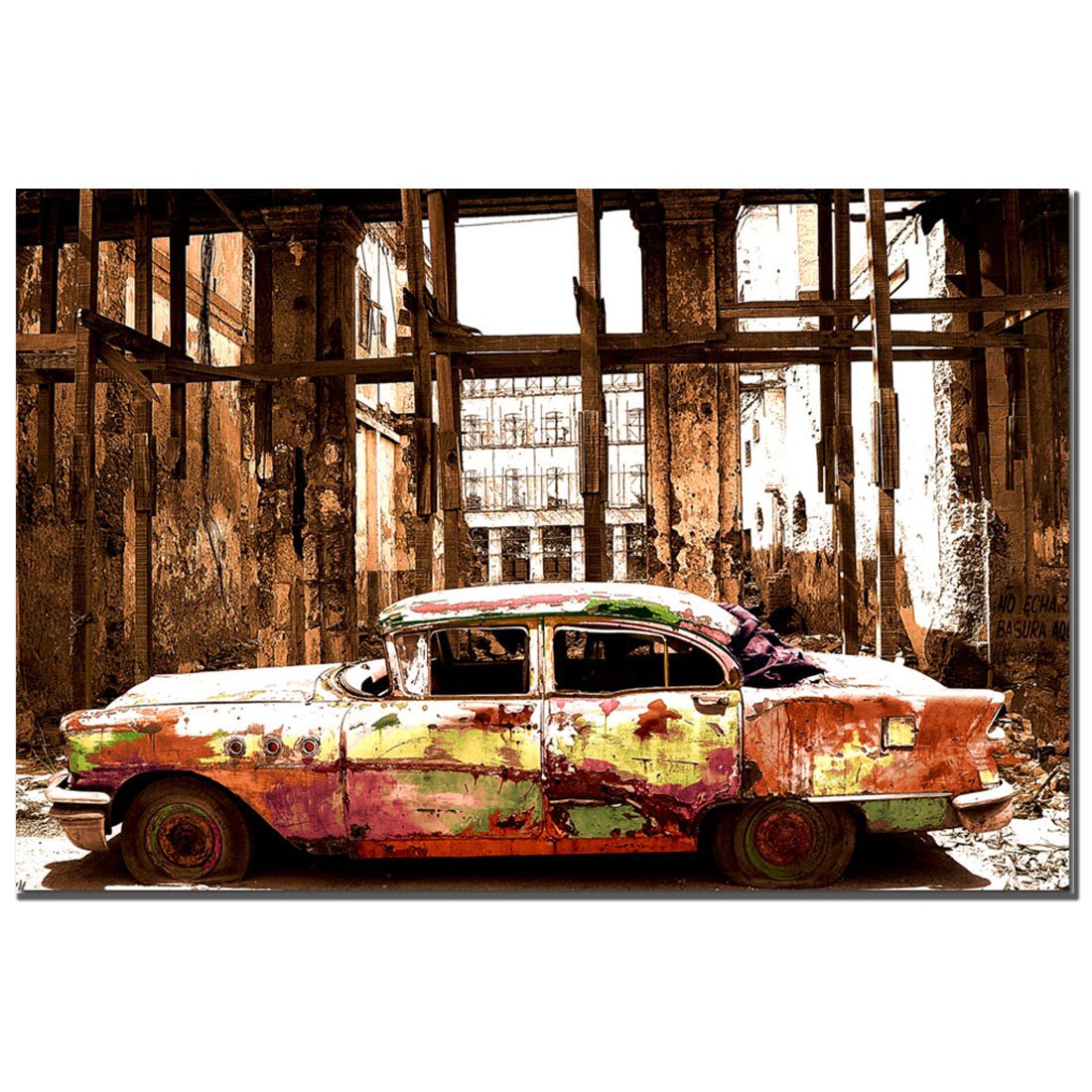 Trademark Fine Art Memories in Color Canvas Wall Art - 16x24 Inches - Perfect for Living Room, Bedroom & Office Decor