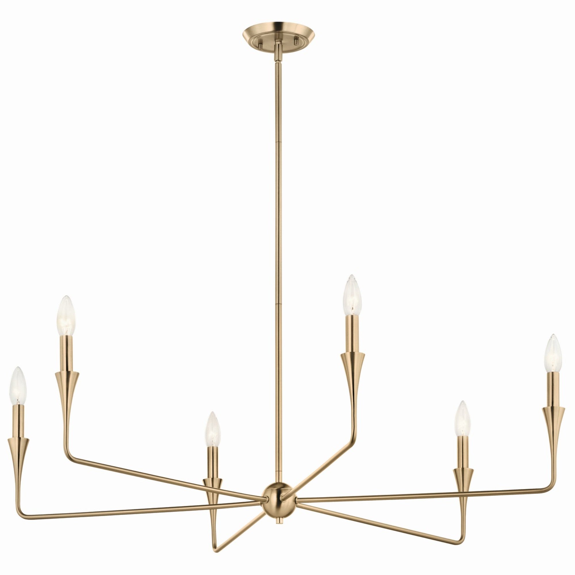 Alvaro Modern Crystal Chandelier - Elegant Ceiling Light Fixture for Dining Room, Living Room & Bedroom | Perfect for Home Decor & Interior Design