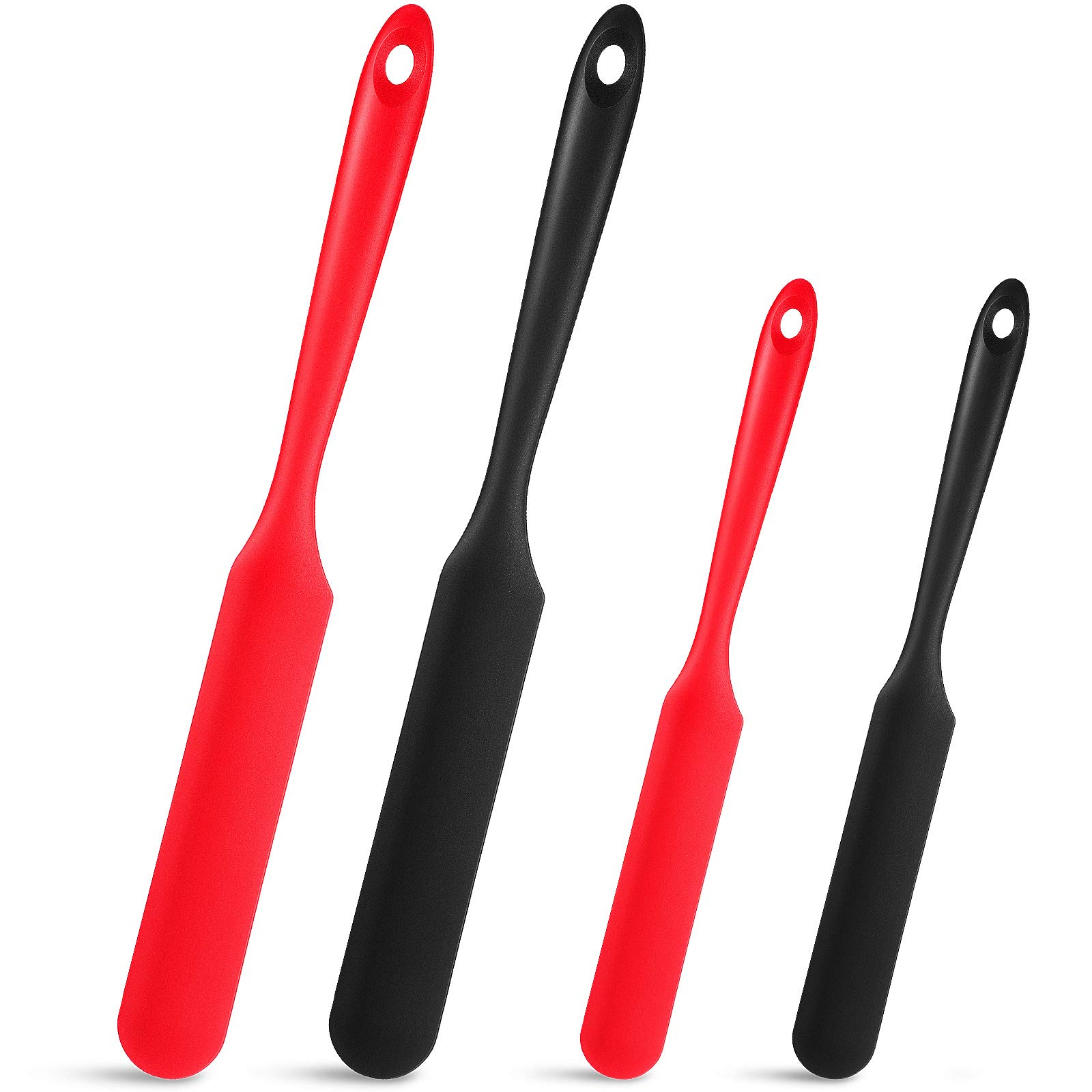 4-Piece Silicone Jar Spatula Set - 13