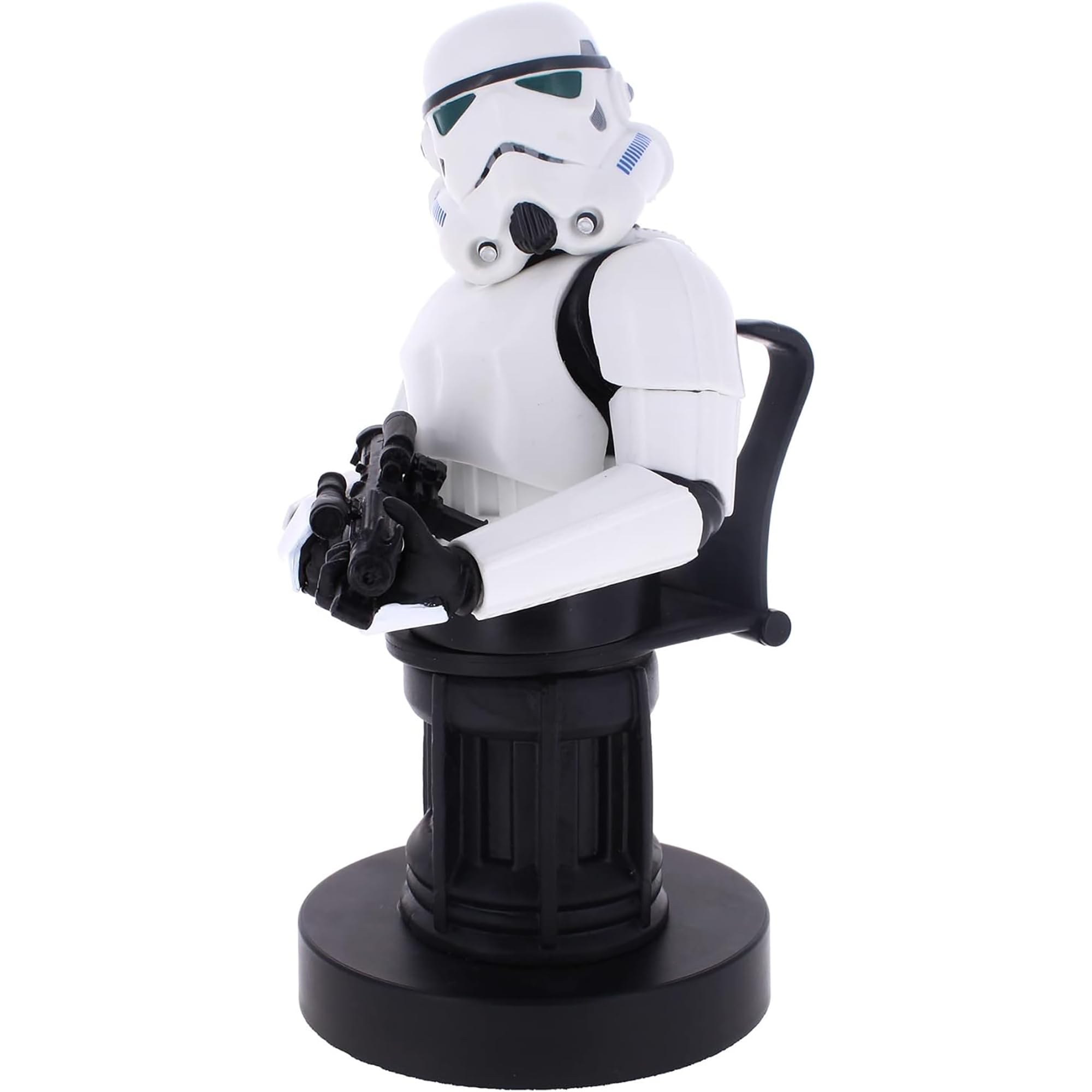 Star Wars The Mandalorian Imperial Stormtrooper Phone & Gaming Controller Holder - Officially Licensed Cable Guys Device Stand for iPhone, Android, PS5, Xbox | Perfect for Gaming Setup & Desk Organization