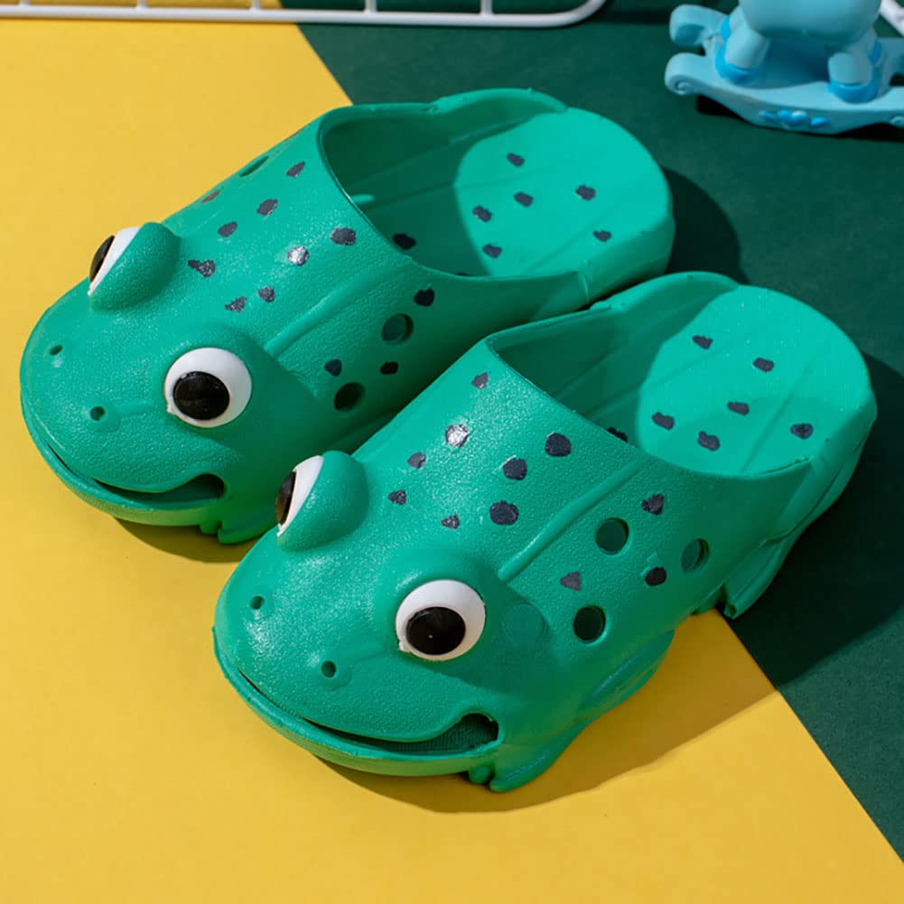 **Unisex Frog Slippers - Cartoon Animal House Shoes for Men & Women - Soft Bathroom & Pool Sandals for Indoor/Outdoor Use**    *(Use Scenarios: Perfect for lounging at home, spa days, beach trips, or poolside relaxation.)*