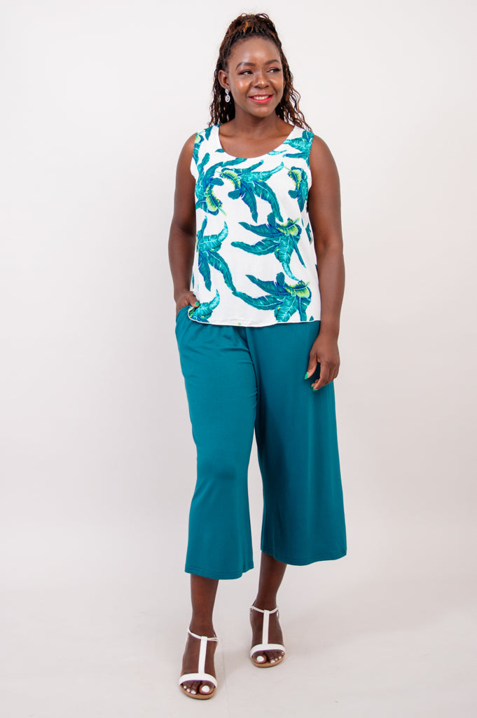 Premium Dee Tank Top for Women - Soft & Comfortable Tea Leaf Green Casual Shirt - Perfect for Yoga, Running, and Everyday Wear