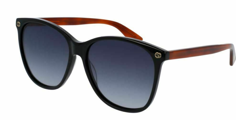Gucci GG 0024 S 003 Black/Havana Gradient Sunglasses