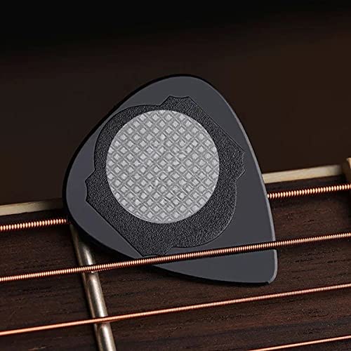 Birllaid Guitar Pick Grips - Self-Adhesive Non-Slip Picks Holder (30 Pack) for Secure Playing | Perfect for Acoustic & Electric Guitar Practice, Live Performances & Beginners