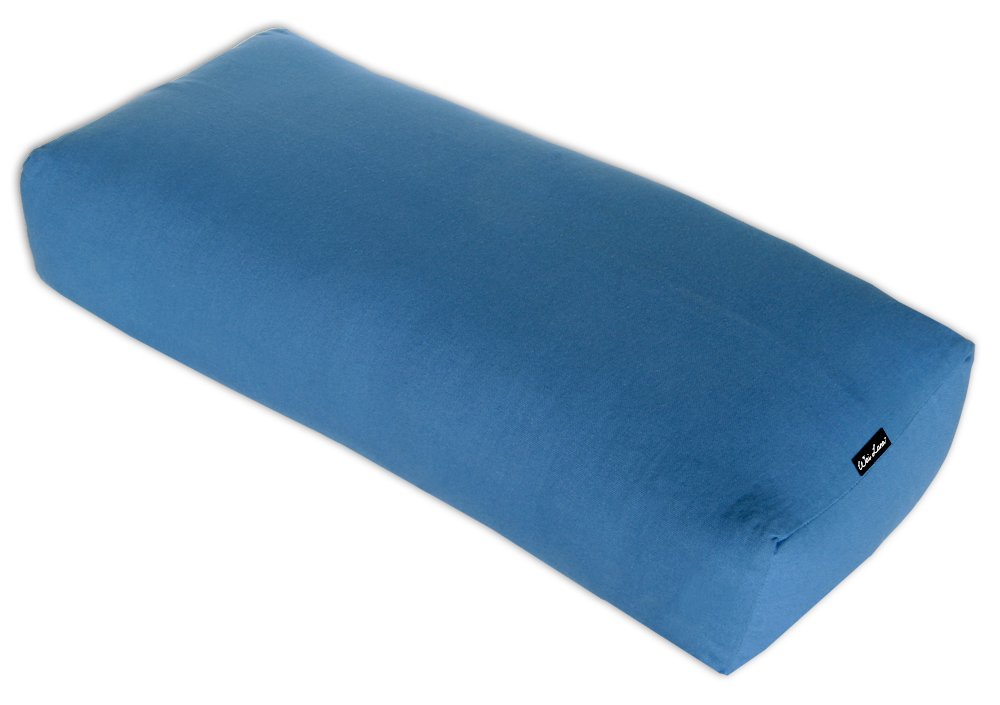 Wai Lana Rectangular Yoga Bolster - Premium Support for Yoga, Meditation & Relaxation - Ideal for Home, Studio & Travel Use