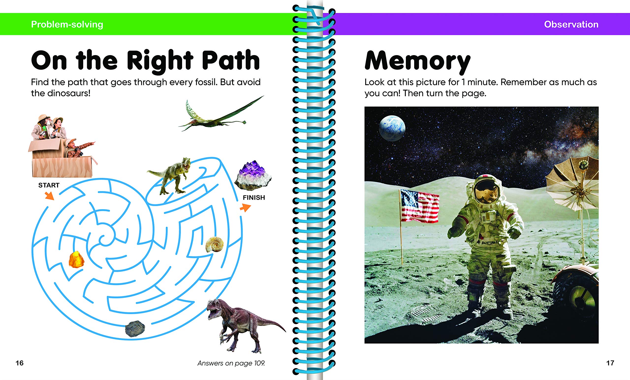 STEM Brain Games: Science Picture Puzzles for Kids - Fun Learning Workbook