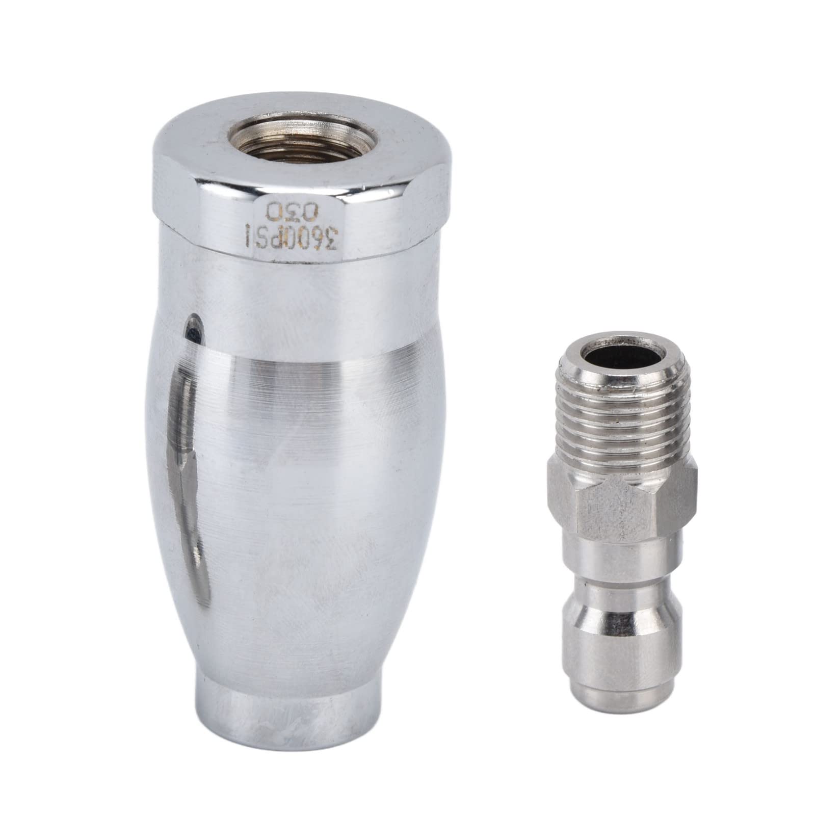 360° Rotating Turbo Spray Nozzle for Power Washer - 1/4