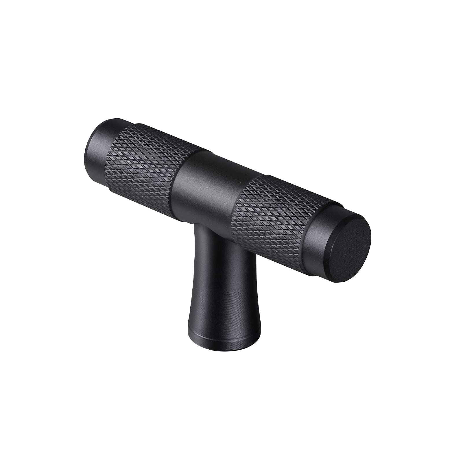 10 Pack Matte Black Cabinet Knobs - 2 Inch Drawer Pulls for Dresser, Cabinet & Wardrobe Upgrade