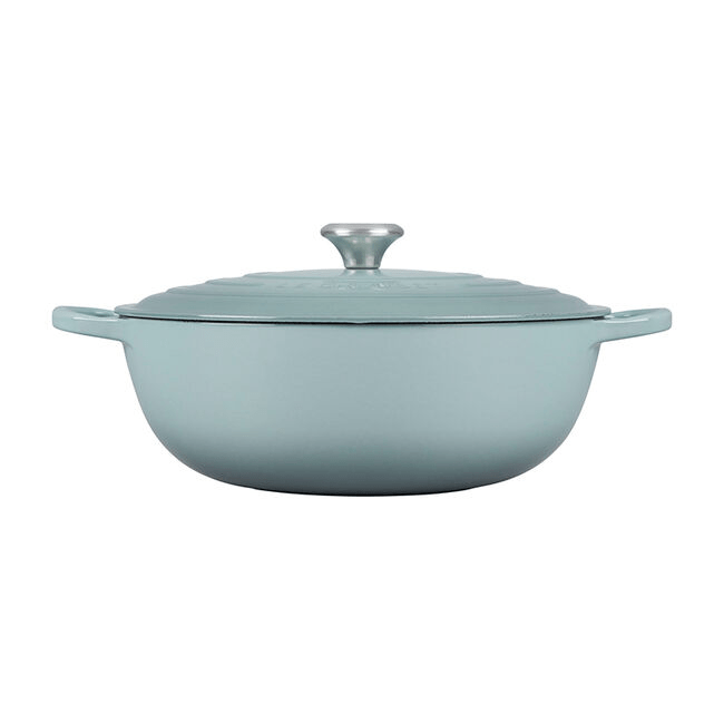 Le Creuset 7.5 Quart Signature Enameled Cast Iron Dutch Oven - Premium Cookware for Baking, Roasting & Slow Cooking - Perfect for Soups, Stews & Family Meals