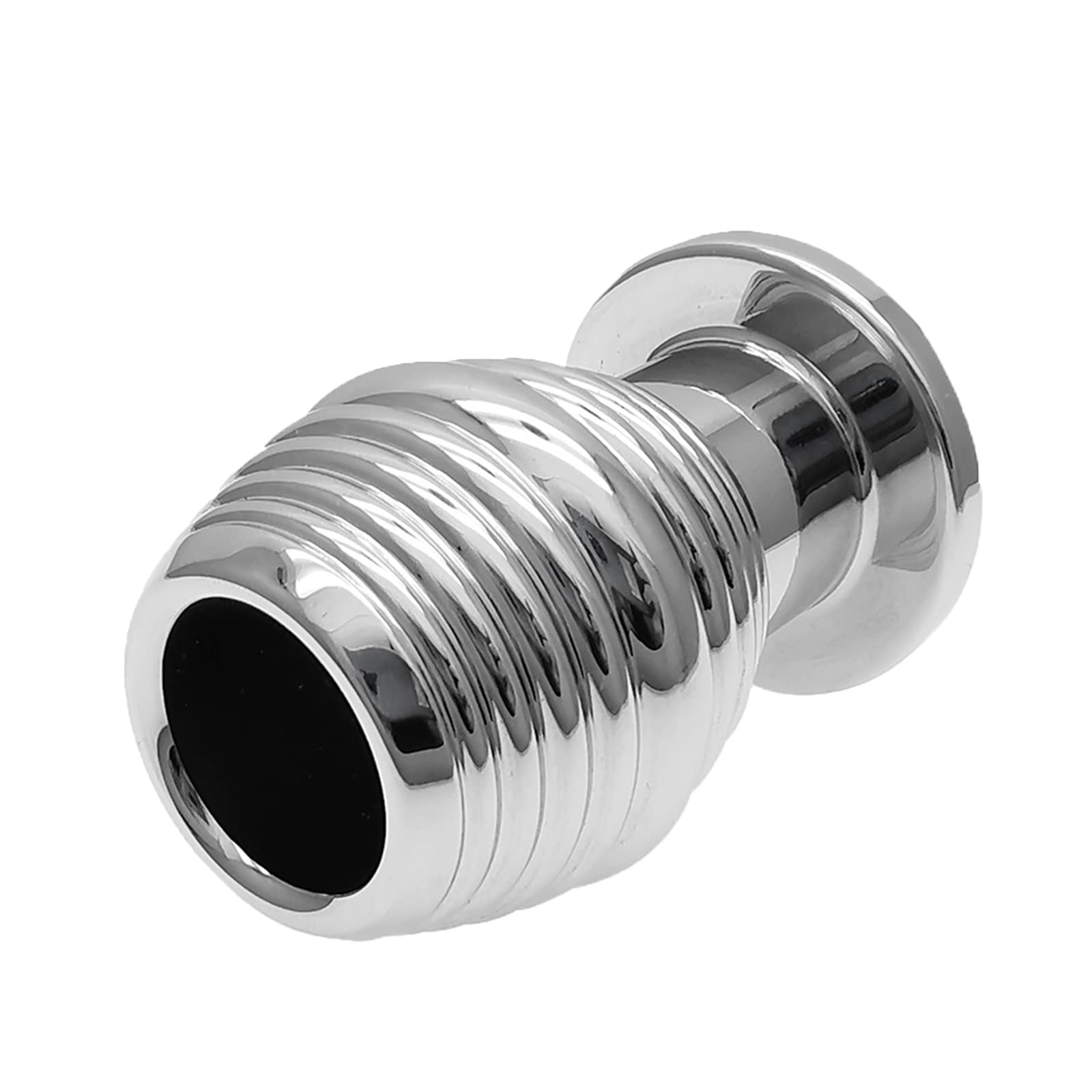 Premium Metal Hollow Enema Anal Plug - Stainless Steel Anal Dilation Vaginal Dilator for Adults | Comfortable Anus Training Toy for BDSM, Anal Play & Sexual Wellness