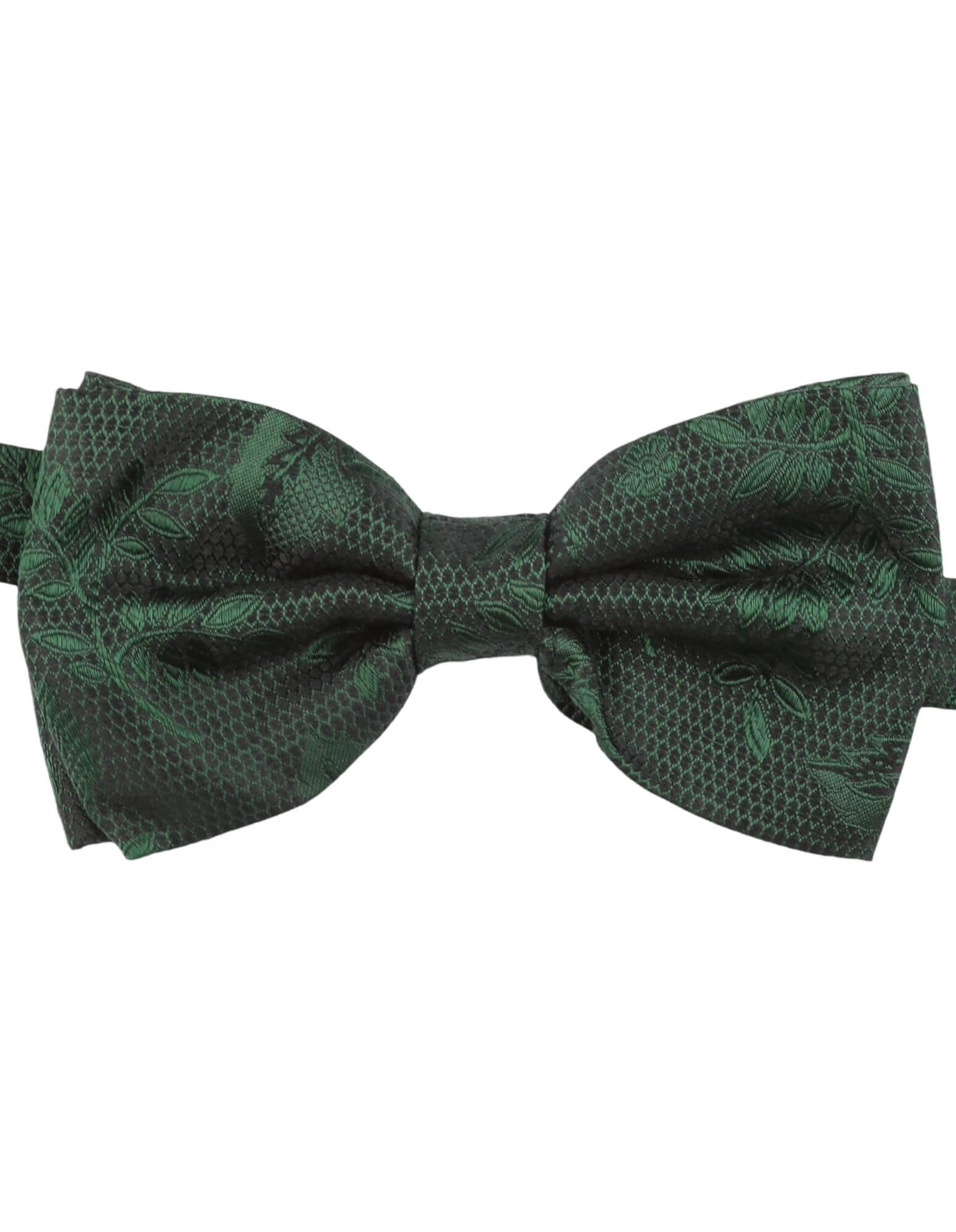 DÉCLIC Kontur Bow Tie - Stylish Green Bowtie for Men | Perfect for Weddings, Parties & Formal Events