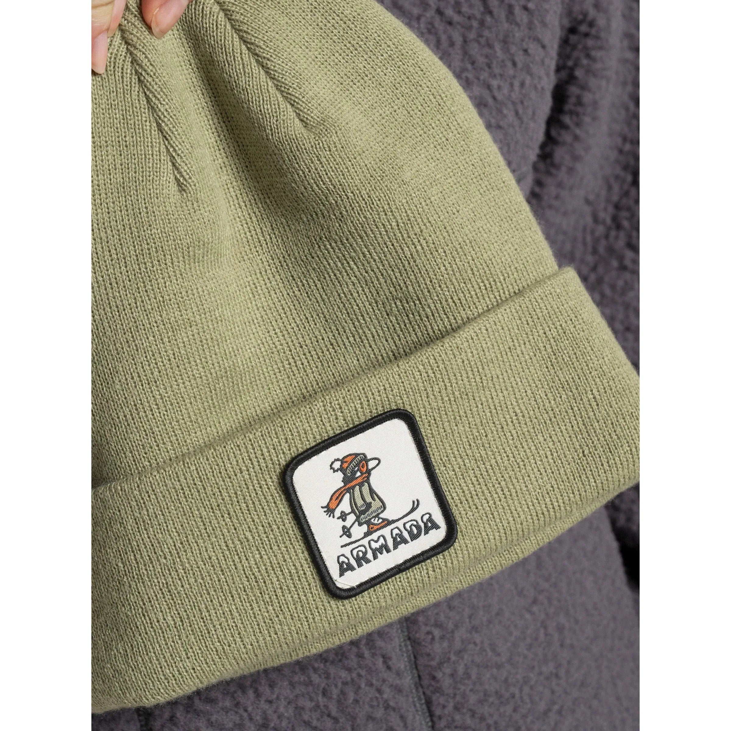 Armada Unisex Nunata Beanie 2025 - Winter Warm Knit Hat for Men & Women - Perfect for Skiing, Snowboarding & Outdoor Adventures