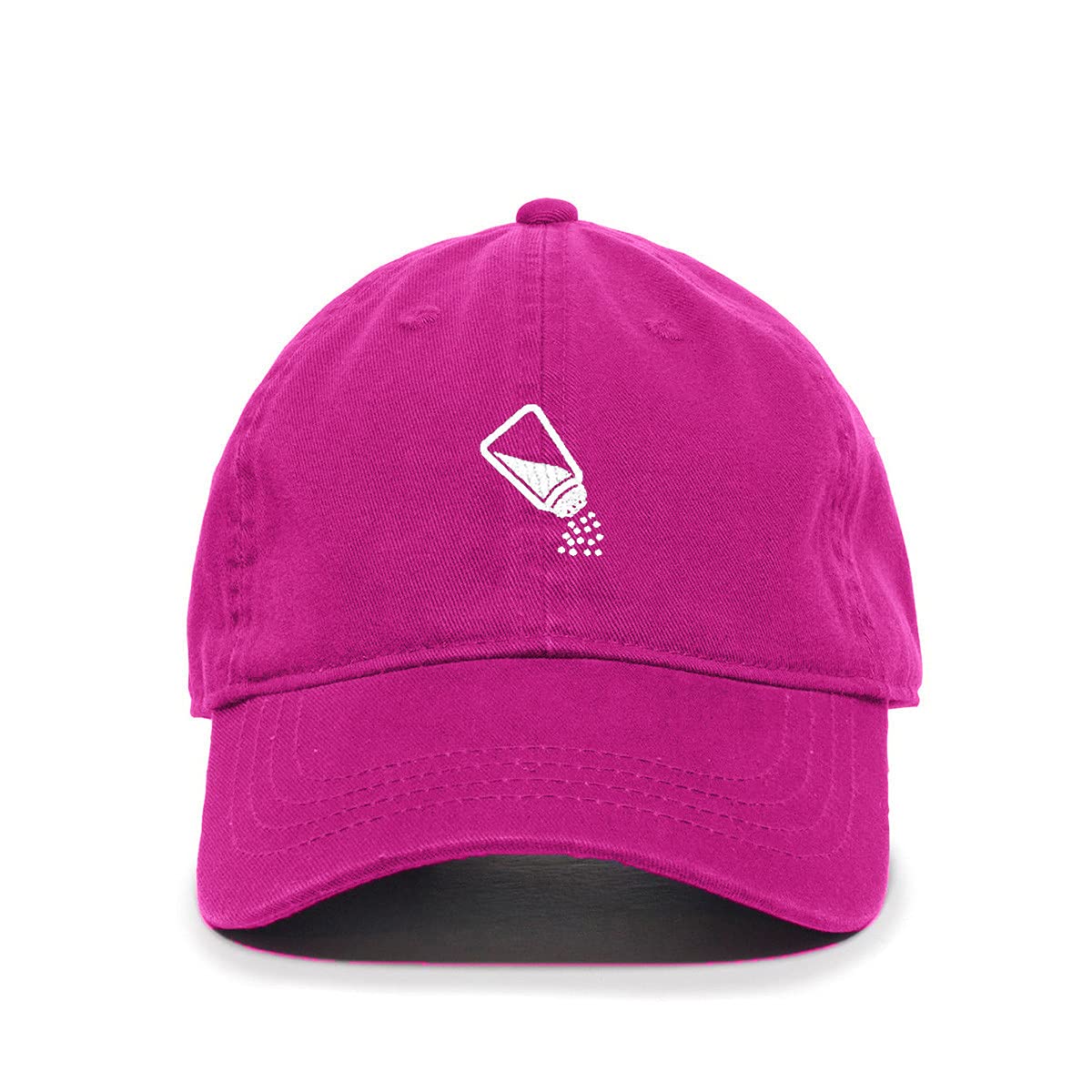 Baseball Cap with Salt and Pepper Shaker Embroidery - Adjustable Cotton Dad Hat for Cooking, BBQ, and Outdoor Activities