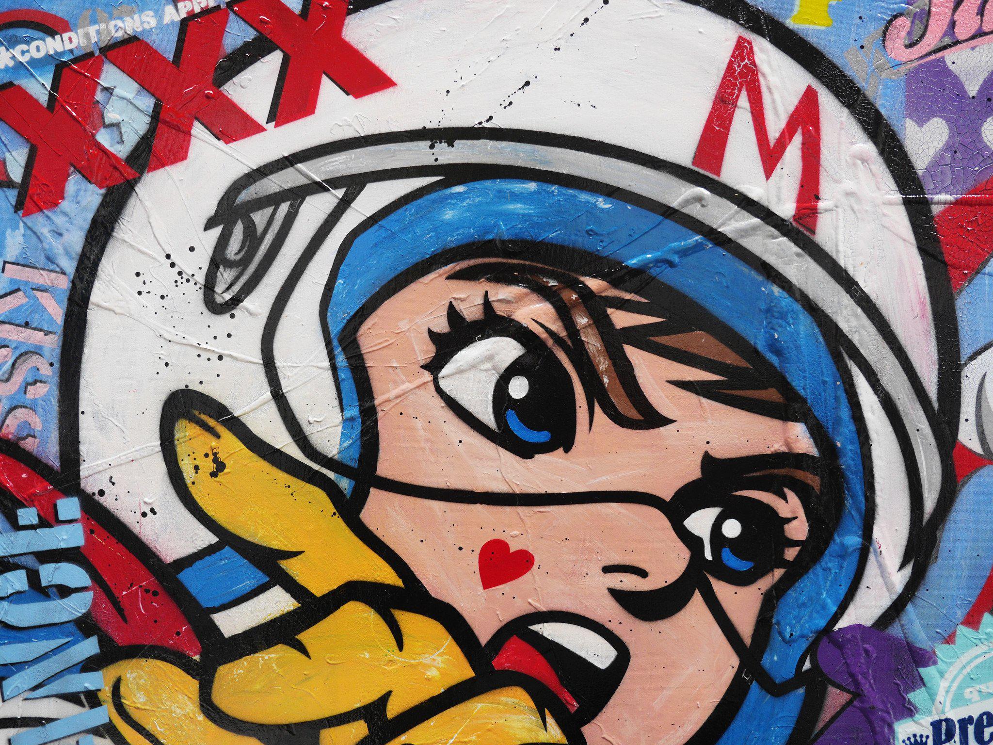 Urban Pop Art Speed Racer Canvas Print - Modern Wall Decor for Living Room, Bedroom & Office - Vibrant Racing Inspired Artwork