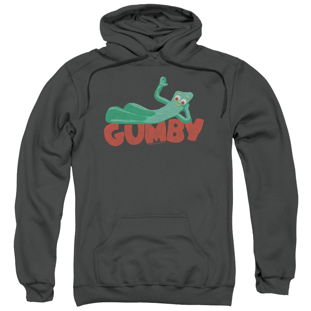 Gumby Logo Unisex Pullover Hoodie for Men & Women - Comfortable Casual Wear for Everyday & Outdoor Activities