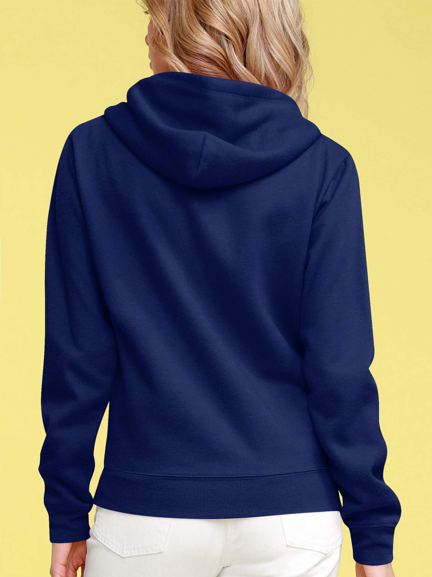 CTC Women's Active Fleece Zip-Up Hoodie Sweater Jacket - Warm & Cozy Workout Hoodie for Running, Yoga & Outdoor Activities