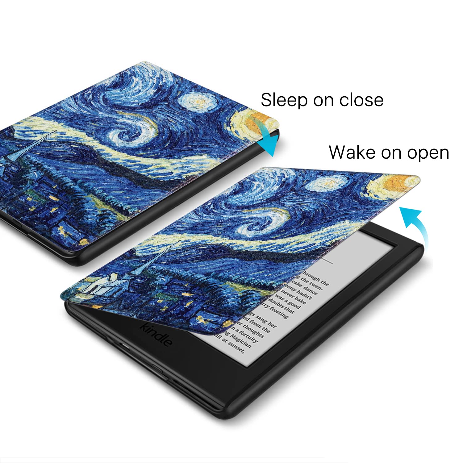 Premium Slim & Light Smart Cover Case for Kindle 10th Generation (2019) - Auto Sleep/Wake Function for 6