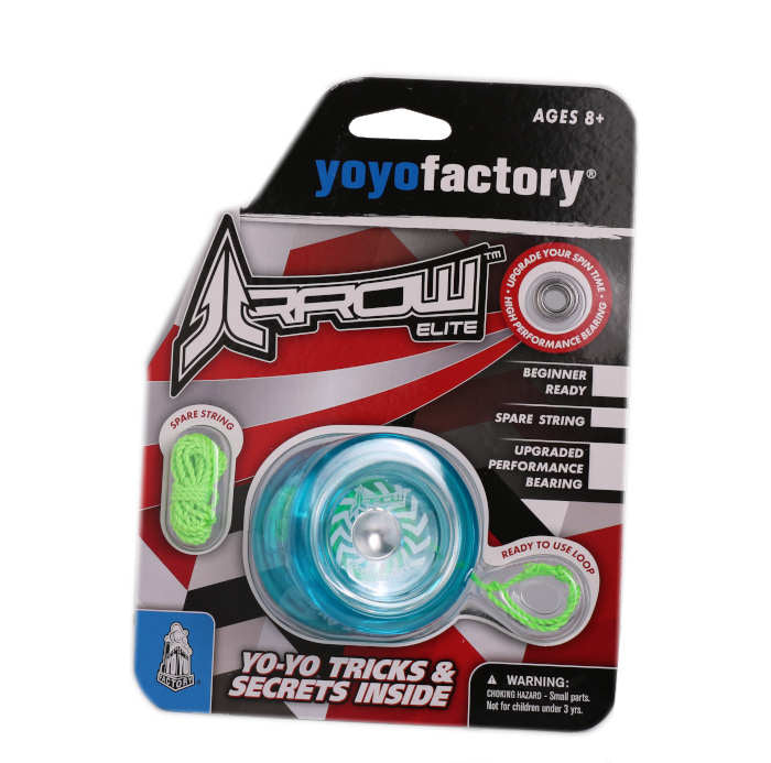 YoYoFactory Arrow Professional Yo-Yo for Beginners & Advanced Players - Perfect for Tricks, Competitions & Fun Outdoor Play