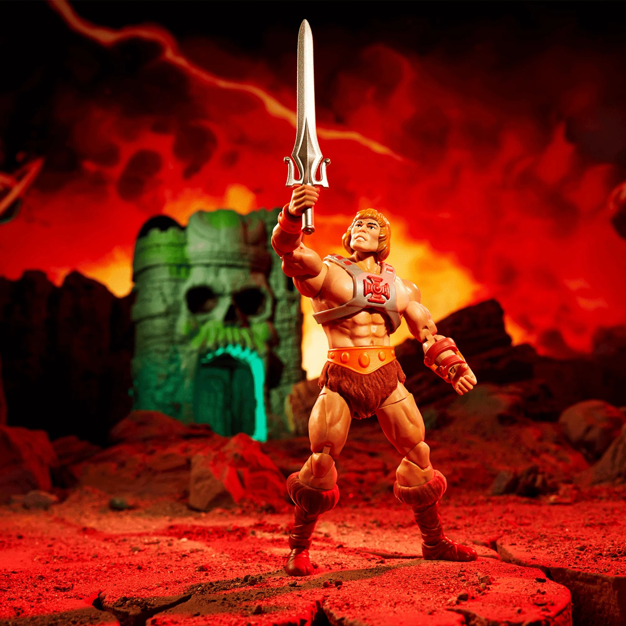 Masters of the Universe Masterverse He-Man vs Skeletor 40th Anniversary Action Figure Set by Mattel - Collector's Edition for Display & Play | Perfect Gift for Fans & Nostalgic Collectors
