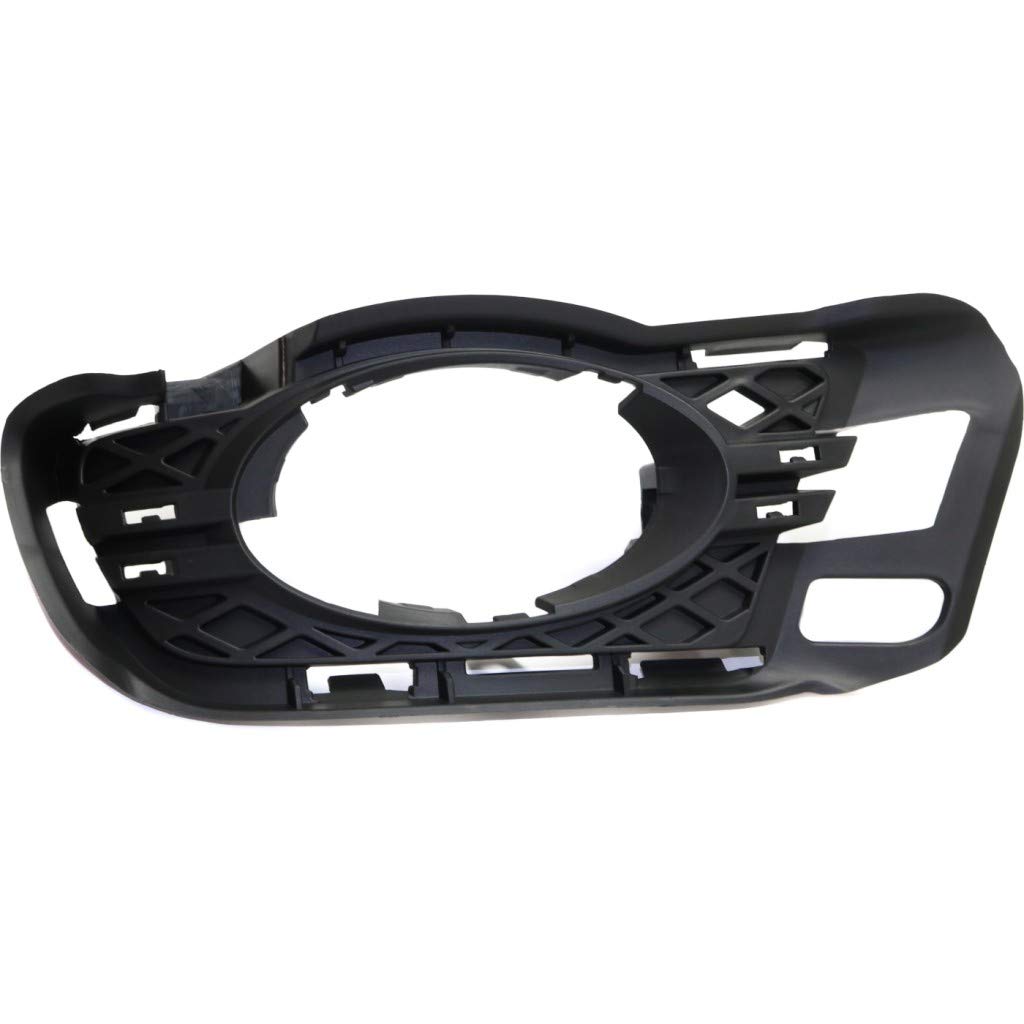 Mercedes-Benz C250 Fog Light Trim Set 2010-2011 - Textured Black for Sport Pkg/Bi-HID Headlights | Perfect for Night Driving