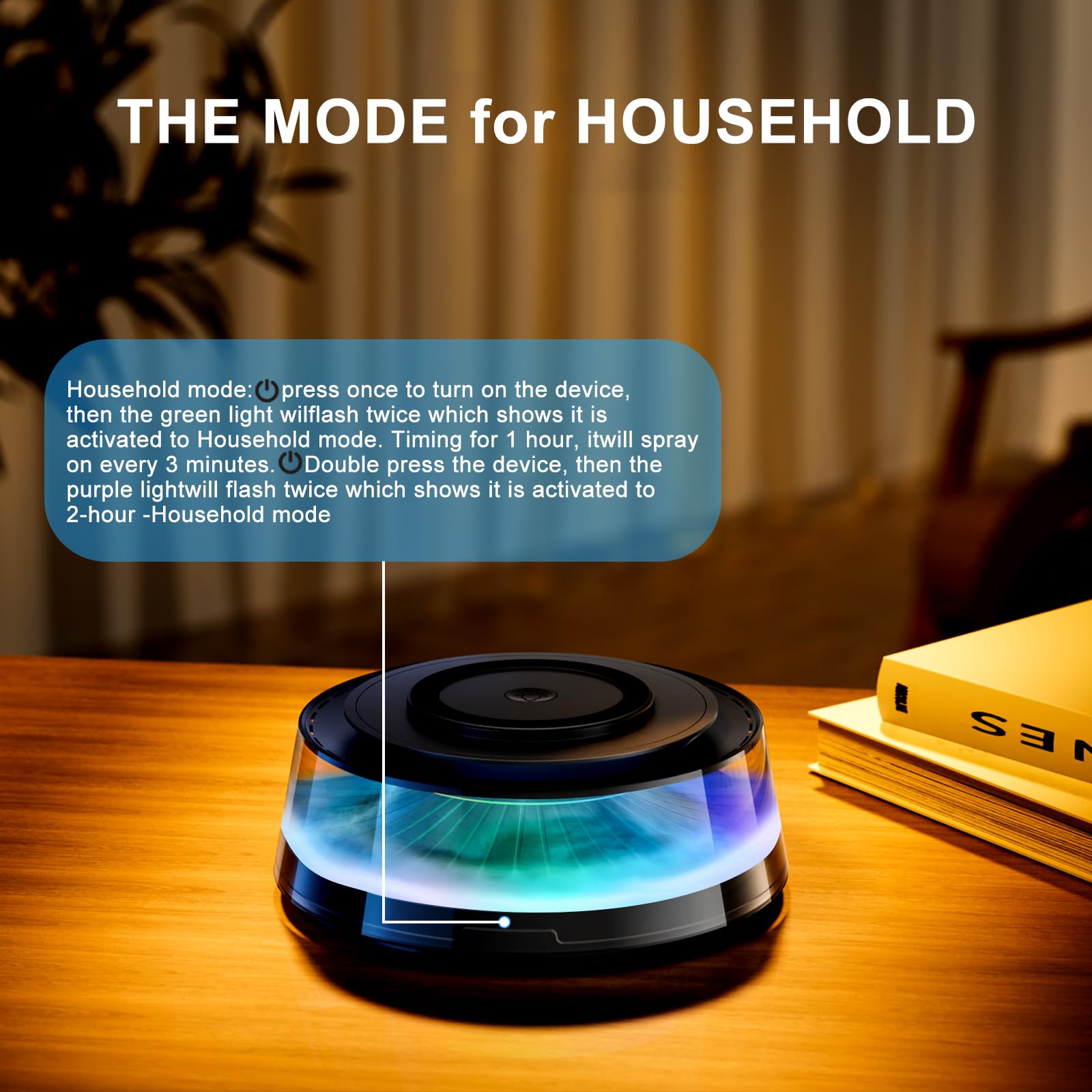 2025 Smart Car Air Freshener with 15W Wireless Charger & 7-Color Mist - for Car Diffuser & Aromatherapy
