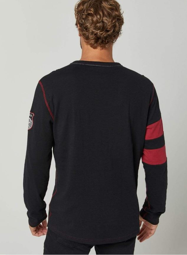 Men's Alp N Rock Helvetica Crew Neck Sweatshirt - Black | Comfortable Casual Pullover for Everyday Wear & Street Style Outfits