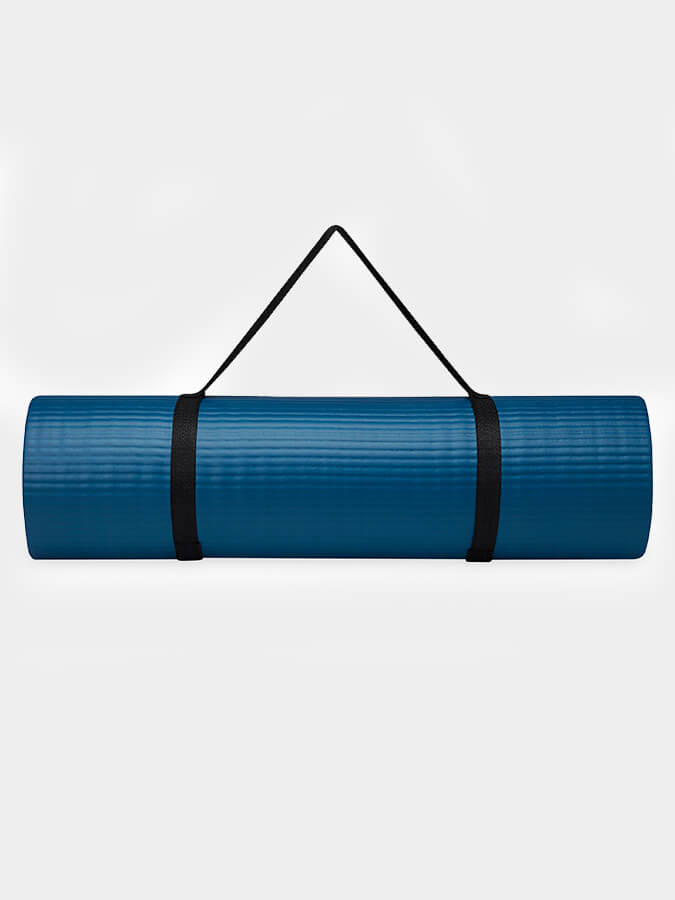 Premium Gaiam Essential Fitness Yoga Mat - 10mm Thick, Non-Slip, Eco-Friendly for Home & Studio Workouts - Perfect for Yoga, Pilates, and Meditation Exercises