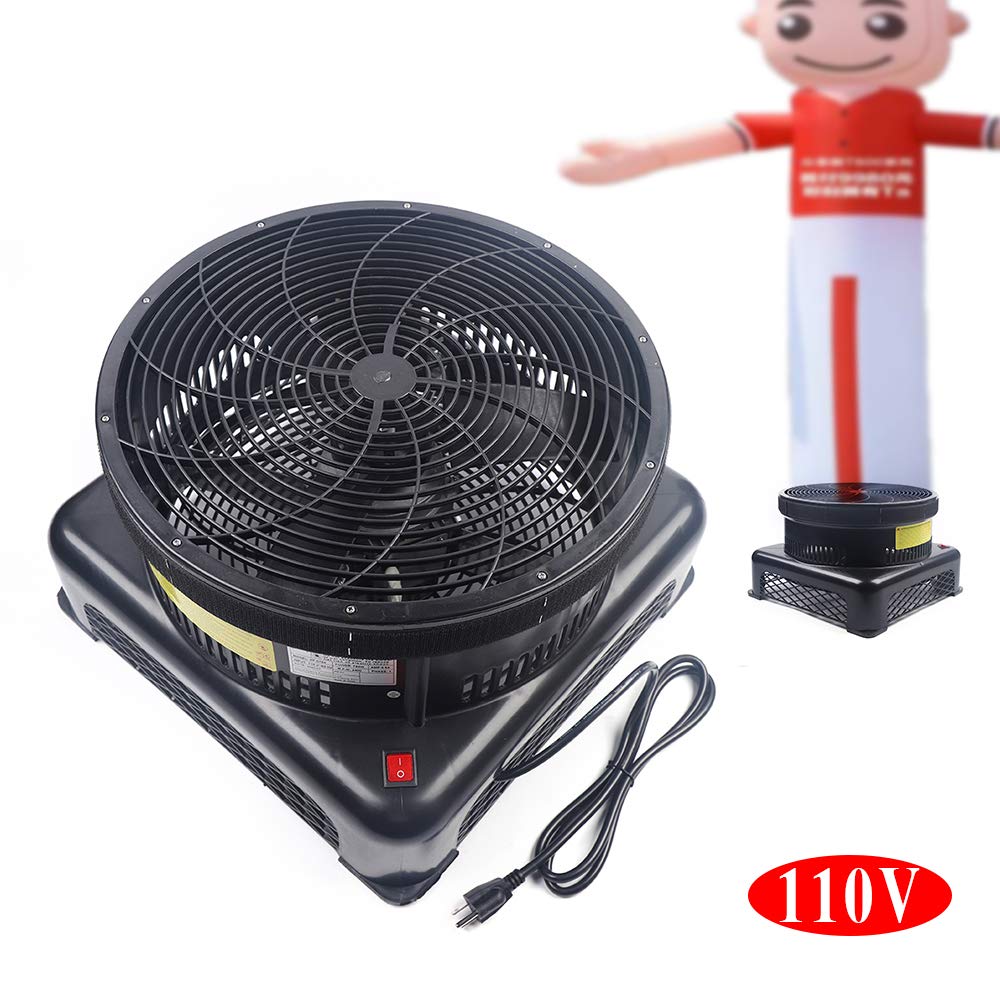 370W 18-Inch Air Blower Fan for Inflatable Tube Man - Tall Sky Dancers & Wacky Waving Inflatable Air Puppets | High-Power Blower for Holiday Decorations, Car Dealerships, Store Promotions & Outdoor Events