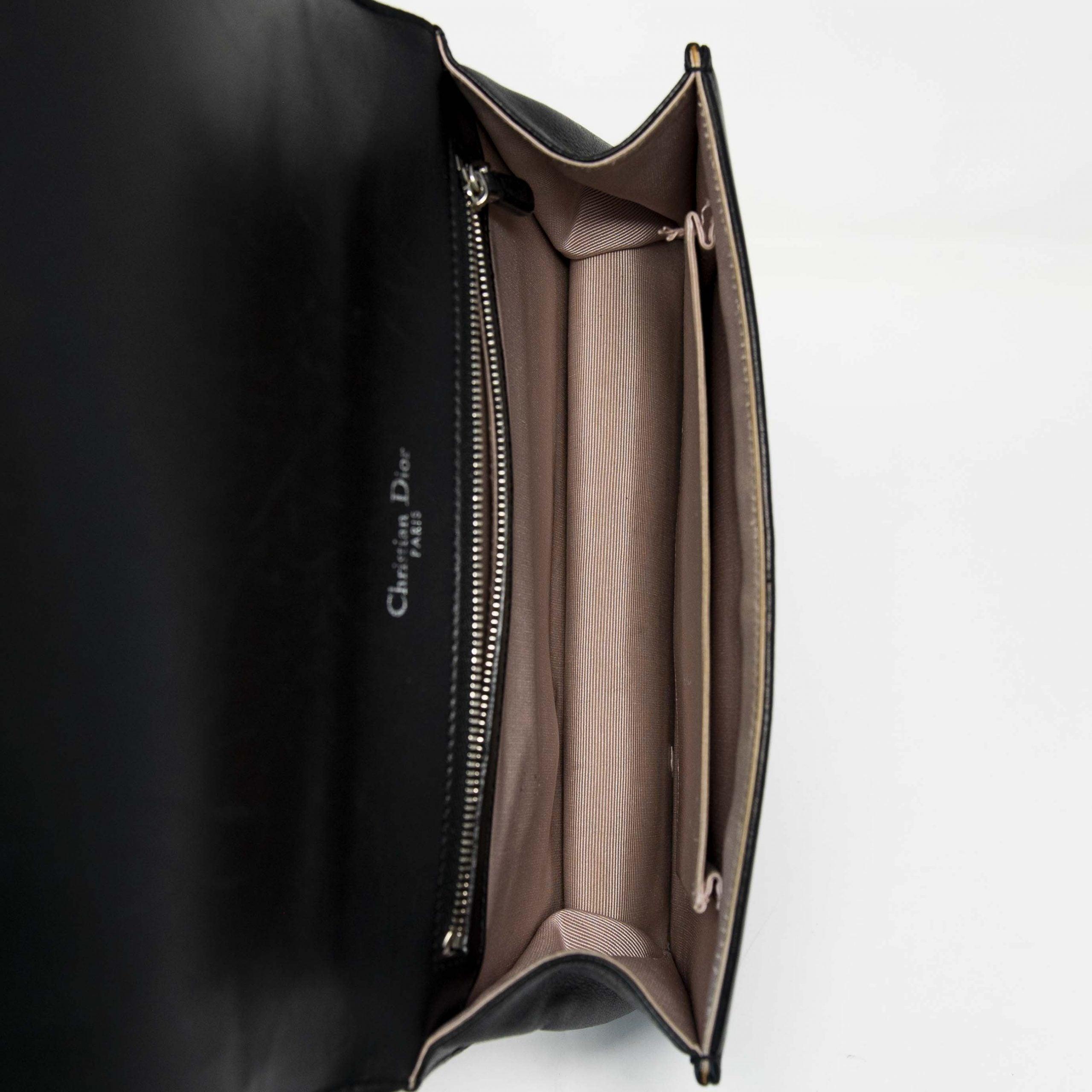 Dior Black Medium Diorama Flap Bag - Luxury Designer Handbag for Women | Perfect for Work, Evening Events & Everyday Use