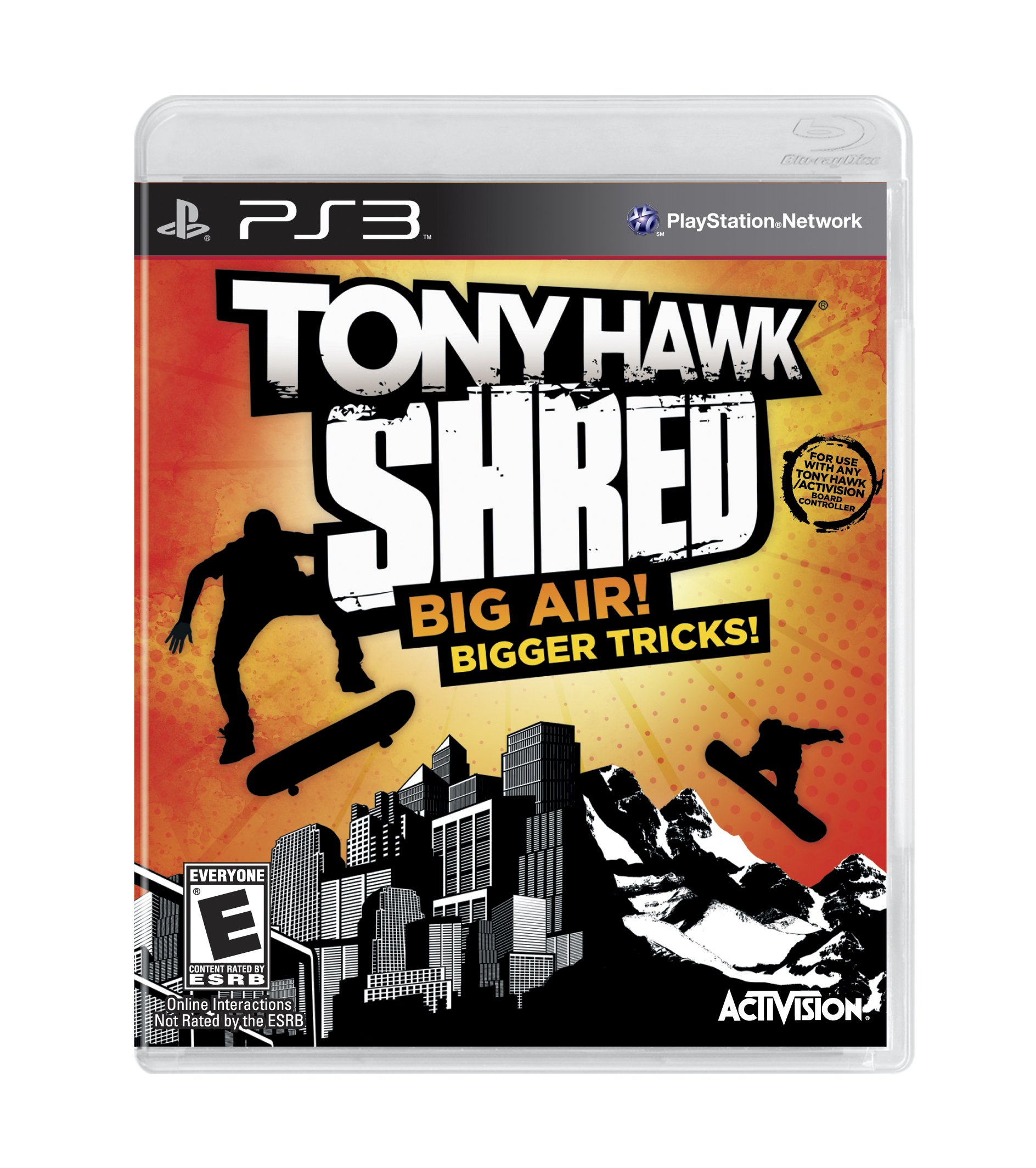 Tony Hawk: Shred Stand-Alone Game for PlayStation 3 - Extreme Sports Action & Skateboarding Adventure - Perfect for Gaming Nights & Extreme Sports Fans