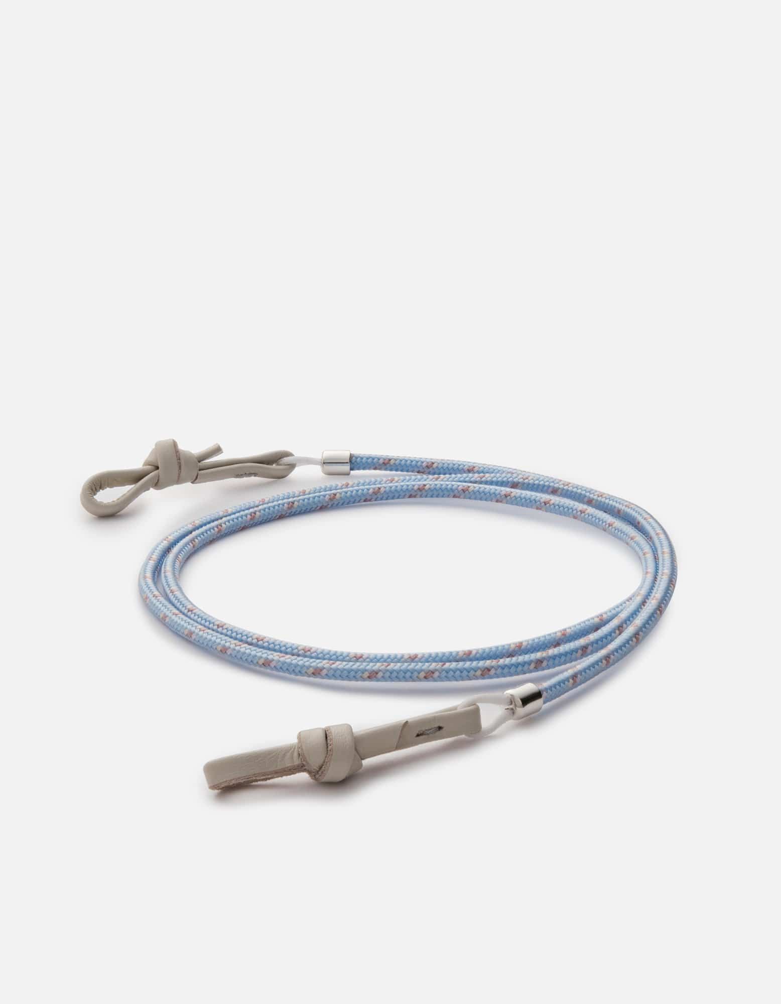 Premium Nexus Nylon Sunglass Cord with Sterling Silver Ends - Secure & Stylish Eyewear Accessory for Outdoor Sports, Hiking, and Beach Activities