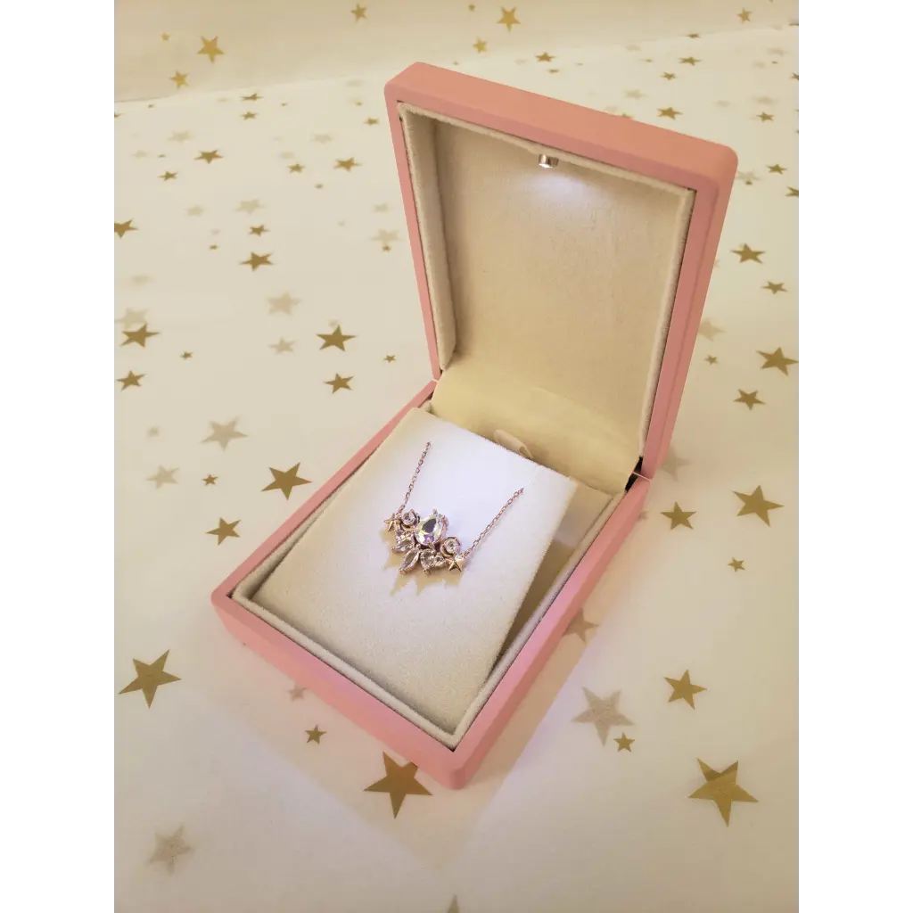 Elegant Jewelry Box for Necklaces & Earrings - Perfect for Travel, Gifts, and Home Storage