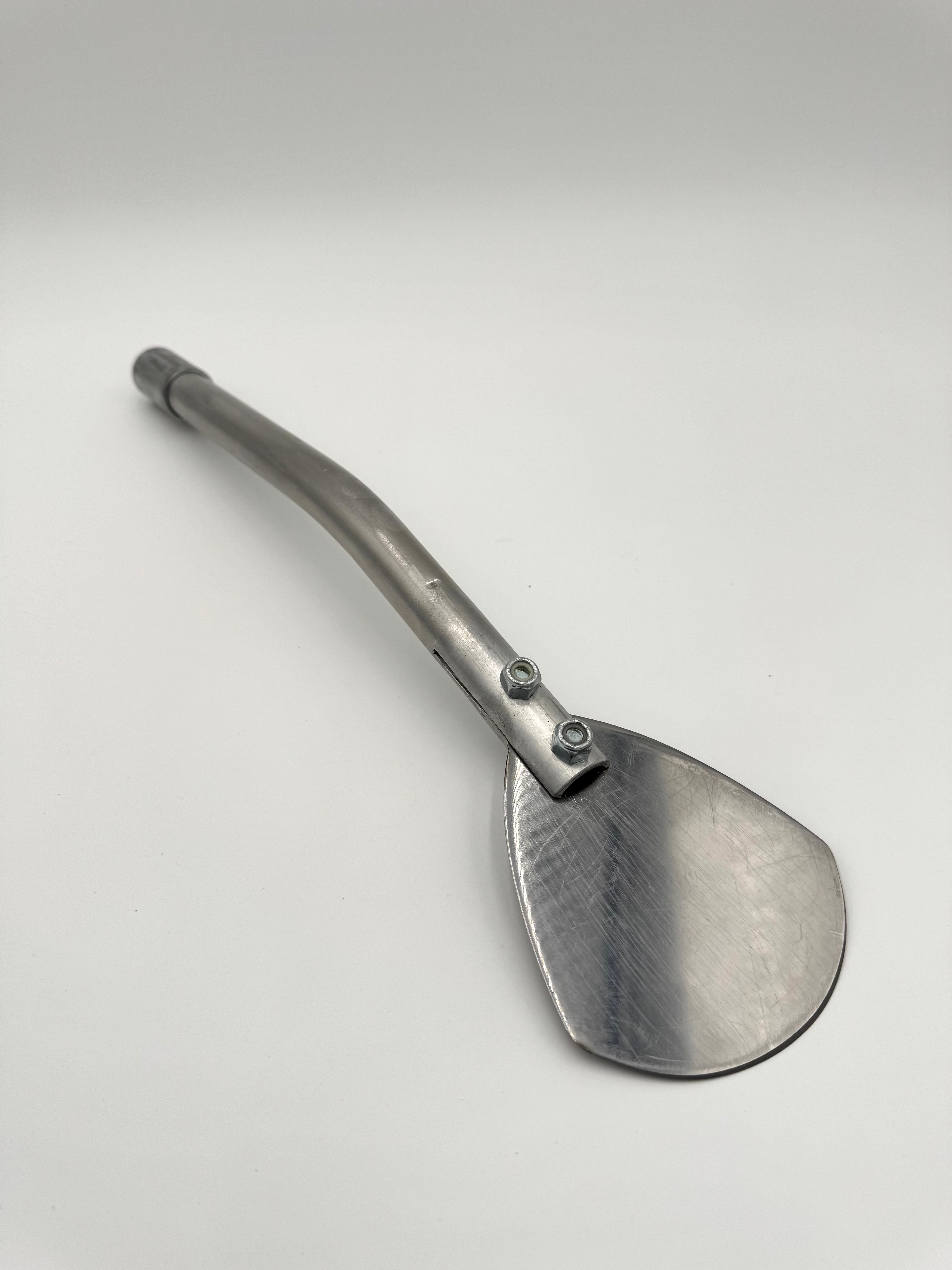 4 Inch Flexible Round Duct Scraper - Heavy Duty Grease Duct Cleaner Tool for Commercial Kitchens & HVAC Systems