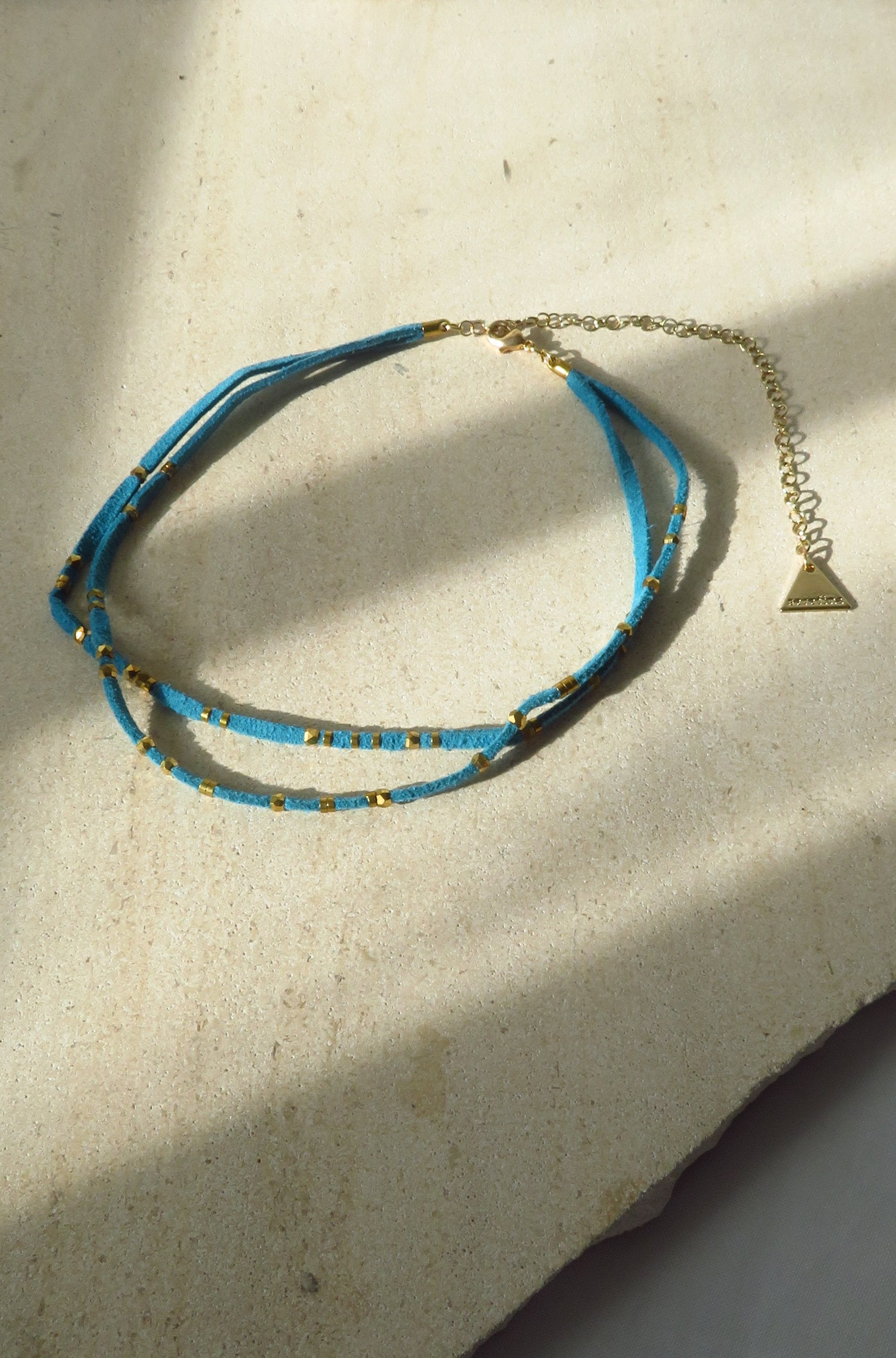 Elegant Suede Beaded Wrap Choker Necklace for Women - Boho Chic Jewelry for Parties, Weddings & Everyday Wear