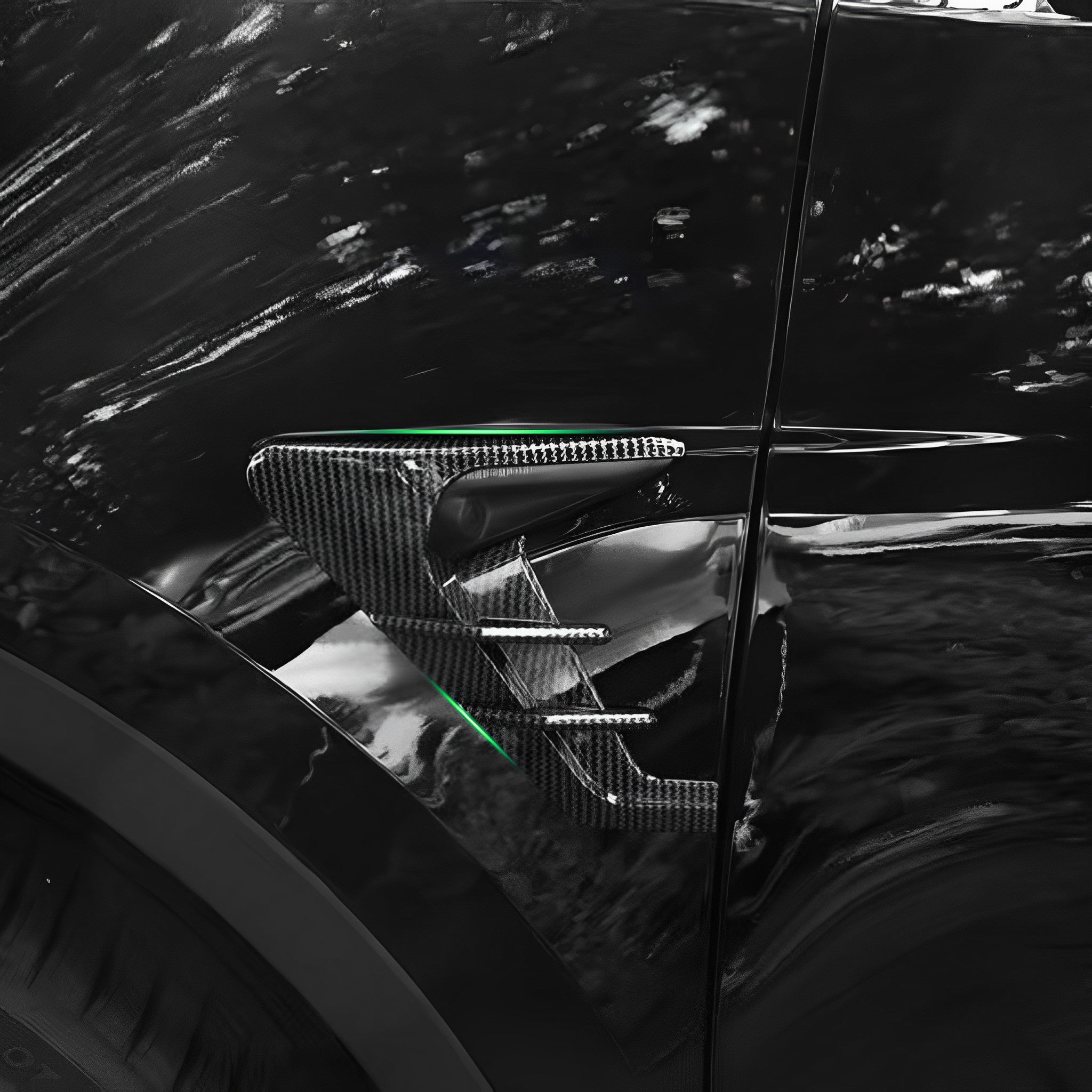 Tesla Model 3 & Model Y Sporty Side Camera Trim Cover (2021-2025) - Sleek Protection for Enhanced Visibility & Style | Perfect for Car Enthusiasts & Daily Commuters