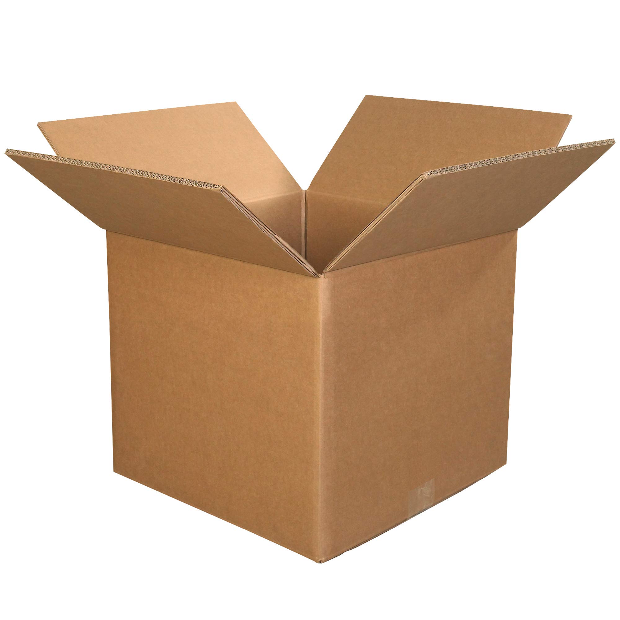 Aviditi 18x18x18 Inch Heavy Duty Double Wall Corrugated Cardboard Boxes - 500 lb Strength, Kraft Brown, Pack of 10 - Ideal for Shipping, Moving, Storage & E-Commerce Packaging (Home, Office & Warehouse Use)
