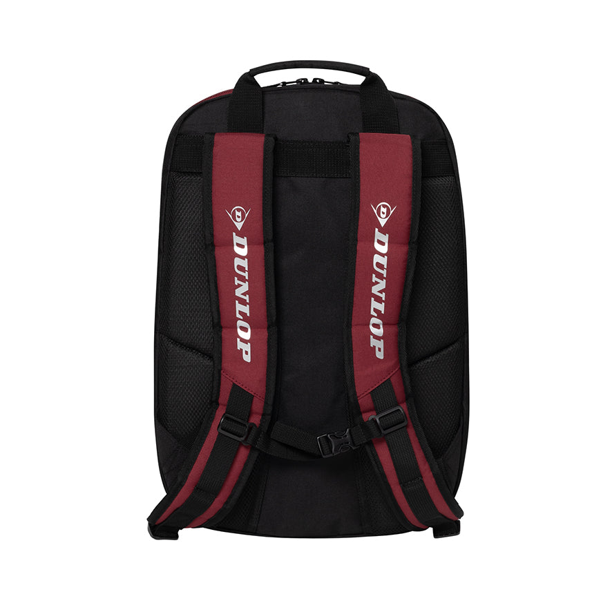 Dunlop CX Performance Backpack Racquet Bag for Tennis - Lightweight Durable Red Tennis Backpack with Padded Straps | Perfect for Tennis Players, Coaches & Travel