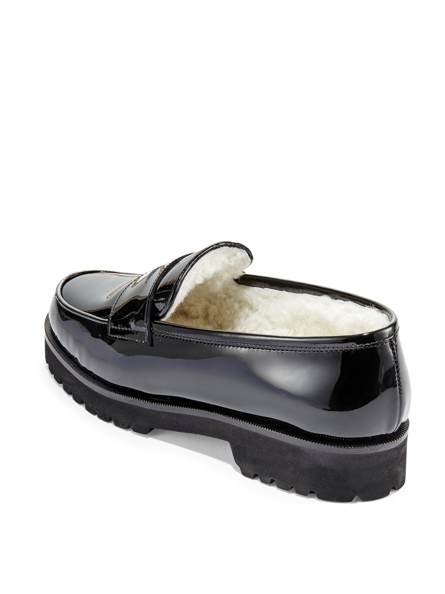 Maia Patent Leather Loafer Shoes for Women - Shiny Formal & Business Slip-Ons - Perfect for Office, Wedding & Special Occasions