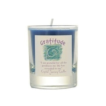 Gratitude Intention Candles - Scented Soy Wax Candles for Meditation, Yoga & Relaxation - Perfect for Home Spa, Self-Care & Mindfulness Practices