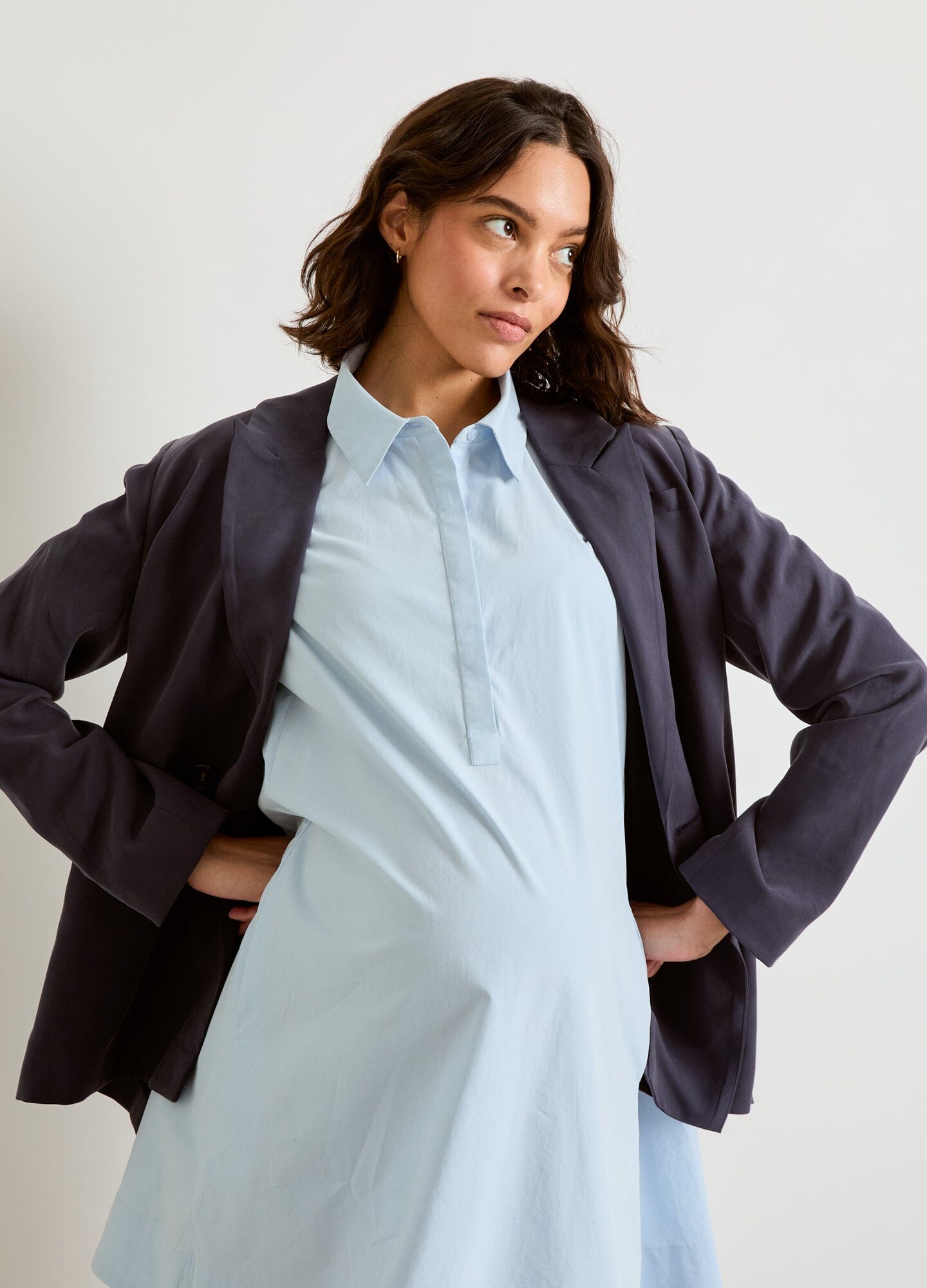 Soft Tailored Twill Blazer for Women - Elegant Slim Fit Jacket for Office, Business & Formal Occasions