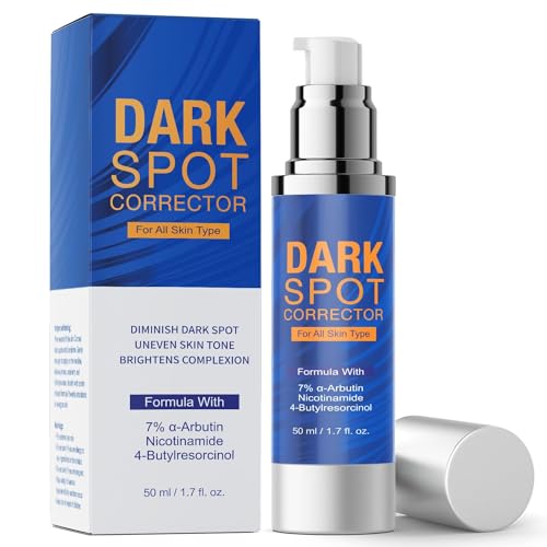 Dark Spot Remover Cream for Face & Body - Brightening Treatment for Face, Neck, Hands, Knees, Legs & Intimate Areas - 50ml Dark Spot Corrector | Perfect for Daily Skincare Routine & Hyperpigmentation Treatment