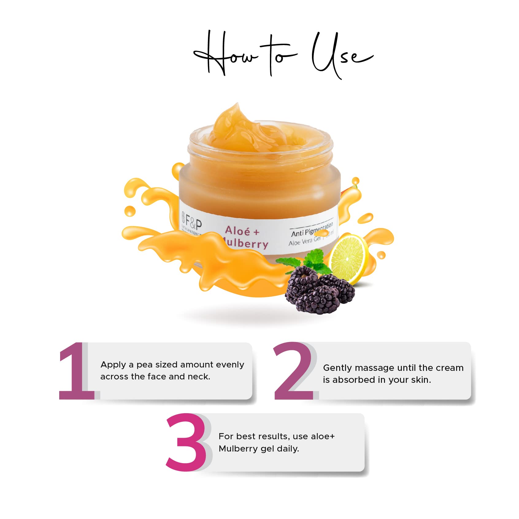 Faith & Patience Anti-Pigmentation Aloe Vera Gel for Face & Body - Brightening Skin Care Treatment for Dark Spots, Acne Scars & Sun Damage - Perfect for Daily Moisturizing & After Sun Care